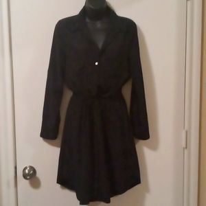 Old Navy silky shirt dress